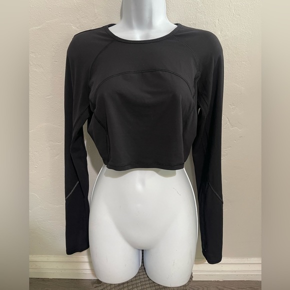 Lululemon black long sleeve shirt - Picture 1 of 4